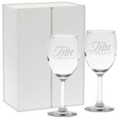Napa Valley Wine Gift Set - Etched