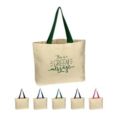 Natural Cotton Canvas Tote Bag