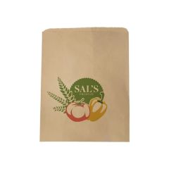Natural Kraft Merchandise Bag - Digital Splash