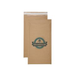 Natural Kraft Padded Mailer - Digital Splash