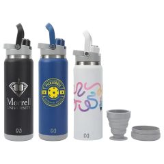 Nayad Crusade 28 Oz Stainless Steel Double-Wall Bottle Wit