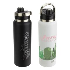 Nayad Traveler 40 Oz Stainless Double-Wall Bottle With Twi