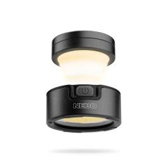 Nebo Poppy Puck Pocket Lantern - Dark Gray