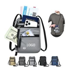 Neck Wallet RFID Blocking Passport Holder