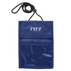 Neck Wallet With Pocket Pen Holder