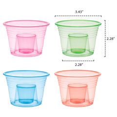 Neon Bomber Cups