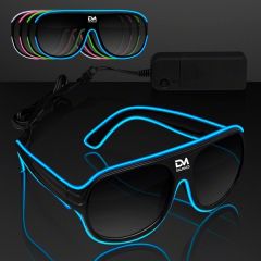 Neon Look Aviator El Shades
