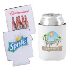Neoprene Collapsible Can Holder W/Full Color Sublimation