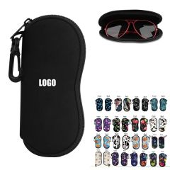 Neoprene Zipper Eyeglass Case
