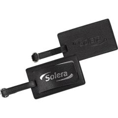 New Englander Leather Baggage Tag
