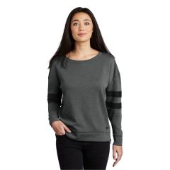 New Era Ladies Tri-Blend Fleece Varsity Crew
