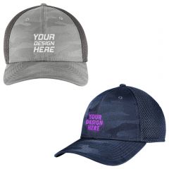 New Era Tonal Camo Stretch Tech Mesh Cap