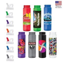Newport 25 Oz Pet Bottle With Flip Spout