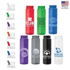 Newport 25 Oz Pet Bottle With Flip Spout
