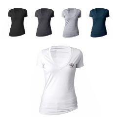 Next Level Deep V-Neck Shirt For Women