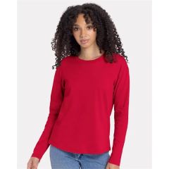 Next Level Women's Cotton Relaxed Long Sleeve T-Shirt