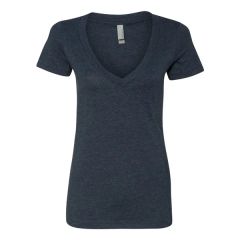 Next Level Women's Cvc Deep V-Neck T-Shirt