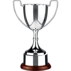 Nickel Plated Award Cup