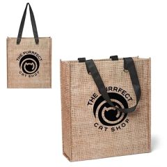 Non-Woven Jute Look Tote