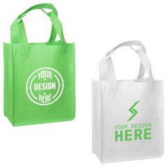 Non-Woven Mini Gift Tote 8.25 Inch W X 10 Inch H X 4 Inch D