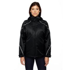North End Ladies' Angle 3-In-1 Jacket With Bonded Fleece ...