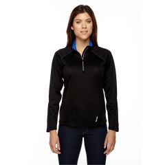 North End Ladies' Radar Quarter-Zip Performance Long-Slee...