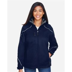 North End Women's Angle 3-In-1 Jacket With Bonded Fleece