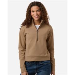 North End Women's Mantra Half-Zip Ottoman Pullover
