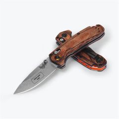 Benchmade North Fork Stabilized Wood Drop-Point Knife