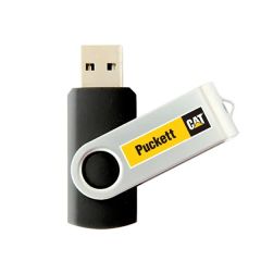 Swivel USB Flash Drive Printed In USA In 24hr