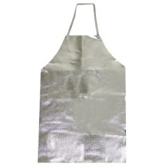 NSA Aluminized Bib Apron 24 Inch X 36 Inch