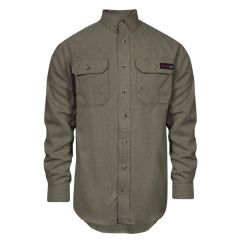 NSA Men's 8 Cal 5.5 Oz Tecgen Fr Button Down Work Shirt