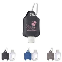 Nuba Sanitizer In Carabiner Case