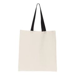 Oad Contrast-Color Handle Tote