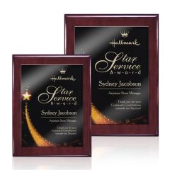 Oakleigh/Benton Plaque - Rosewood Finish