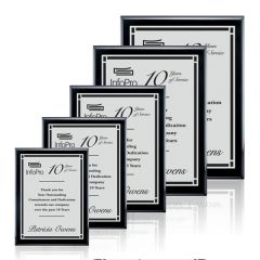 Oakleigh/Everett - Black/Satin Silver