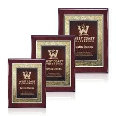 Oakleigh/Tamara Plaque - Rosewood/Burgundy