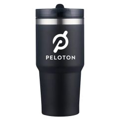 Oasis-Xiv 20 Oz Stainless Steel Tumbler With Flip Straw