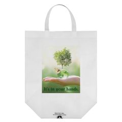 Ocean- R-Pet Non-Woven Tote - Sublimation 1 Sided