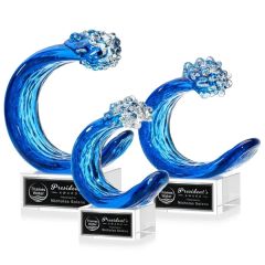 Oceana Award On Hancock Base - Clear