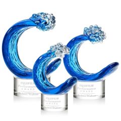 Oceana Award On Marvel Base - Clear