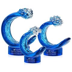 Oceana Award On Stanrich Base - Blue