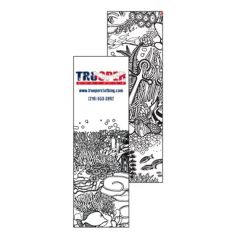 Oceans Coloring Bookmark