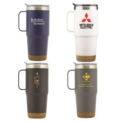 Oceanside 24 Oz Double Wall SS Vi Tumbler With Handle