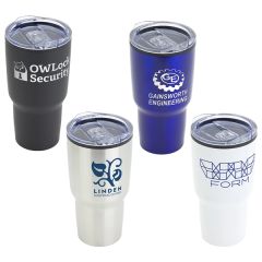 Odyssey 30 Oz Stainless Steel/Polypropylene Travel Tumbler