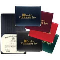 Ofdp333d Deluxe Heat Sealed Diploma Holder Portrait Style