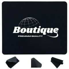 Office Mouse Mat Pad Non-Slip Rubber Black