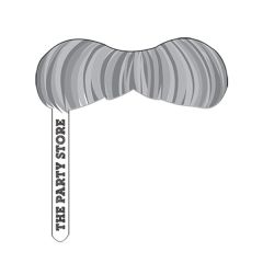 Offset Printed One Piece Mustache With Paper Stick