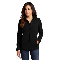 Ogio Ladies Exaction Soft Shell Jacket.