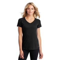 Ogio Ladies Peak V-Neck Tee.